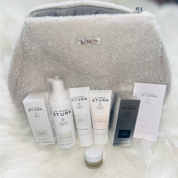 Dr Barbara Strum 6pc Winter Skin Care Gift Set $625 Serum Cleaner Mask Cream Lip - Picture 9 of 9